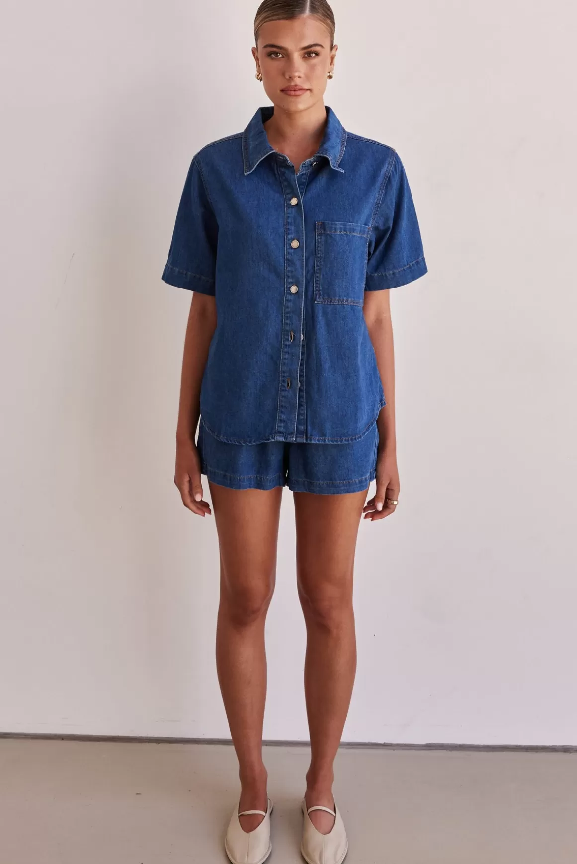 Baylee Denim Shirt^Runway Scout Clearance