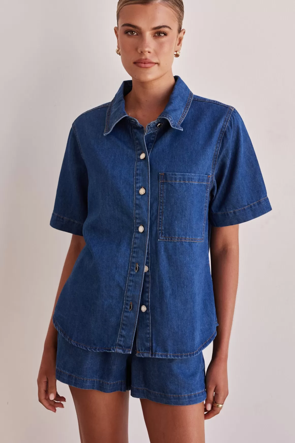 Baylee Denim Shirt^Runway Scout Clearance