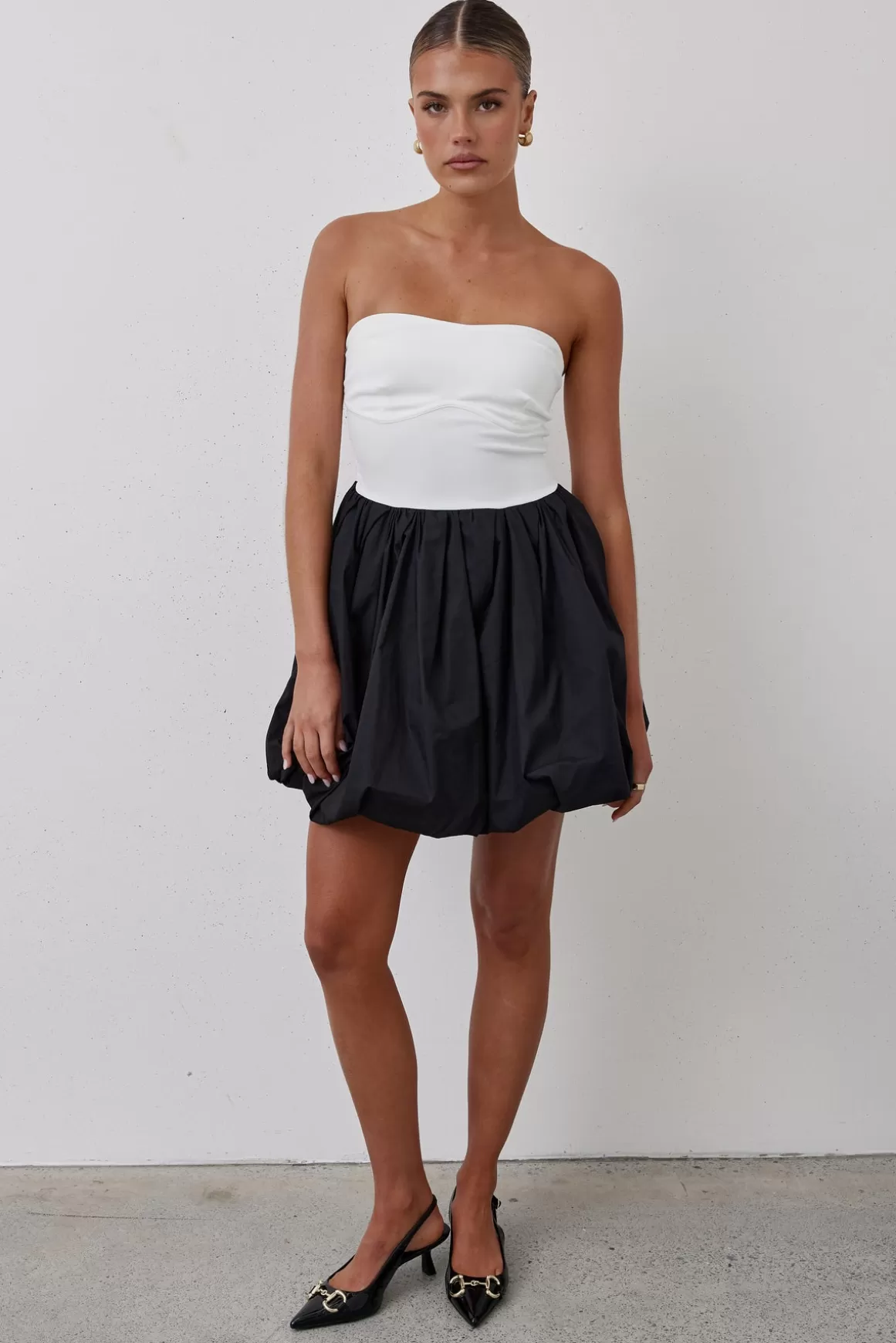 Brooklyn Mini Bubble Dress^Runway Scout Discount