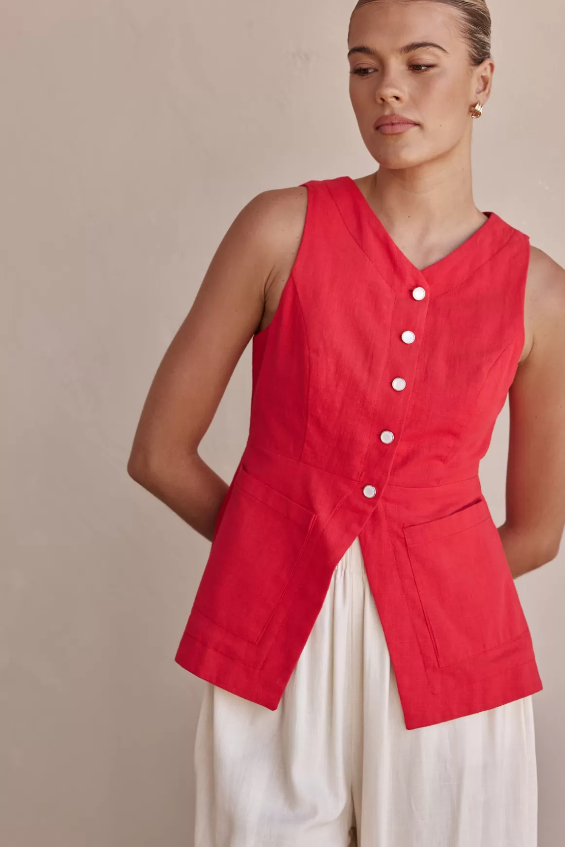 Irving Vest^Runway Scout Sale